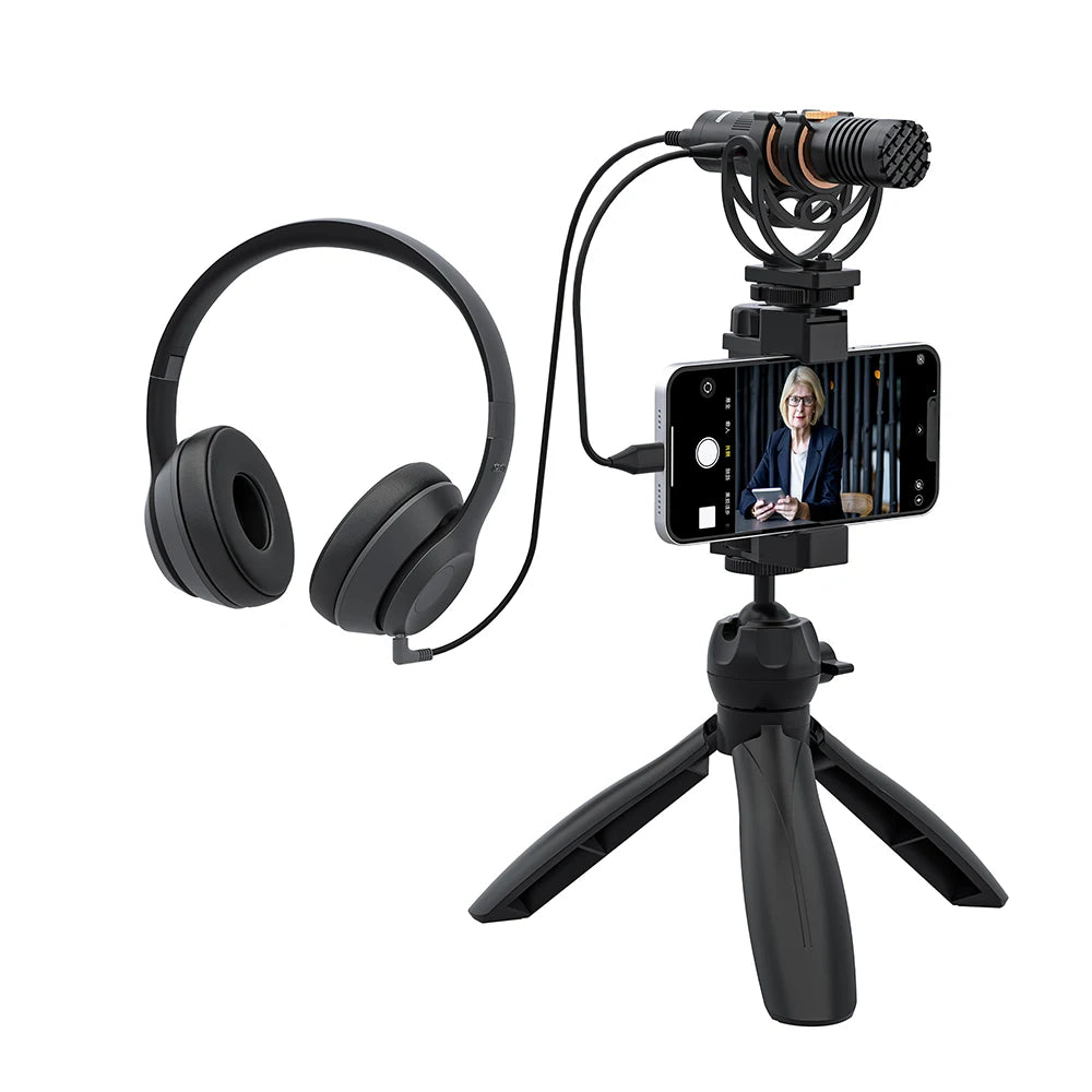 COMICA VM10 PRO – Micrófono Shotgun Cardioide On-Camera para Smartphones, Cámaras y GoPro