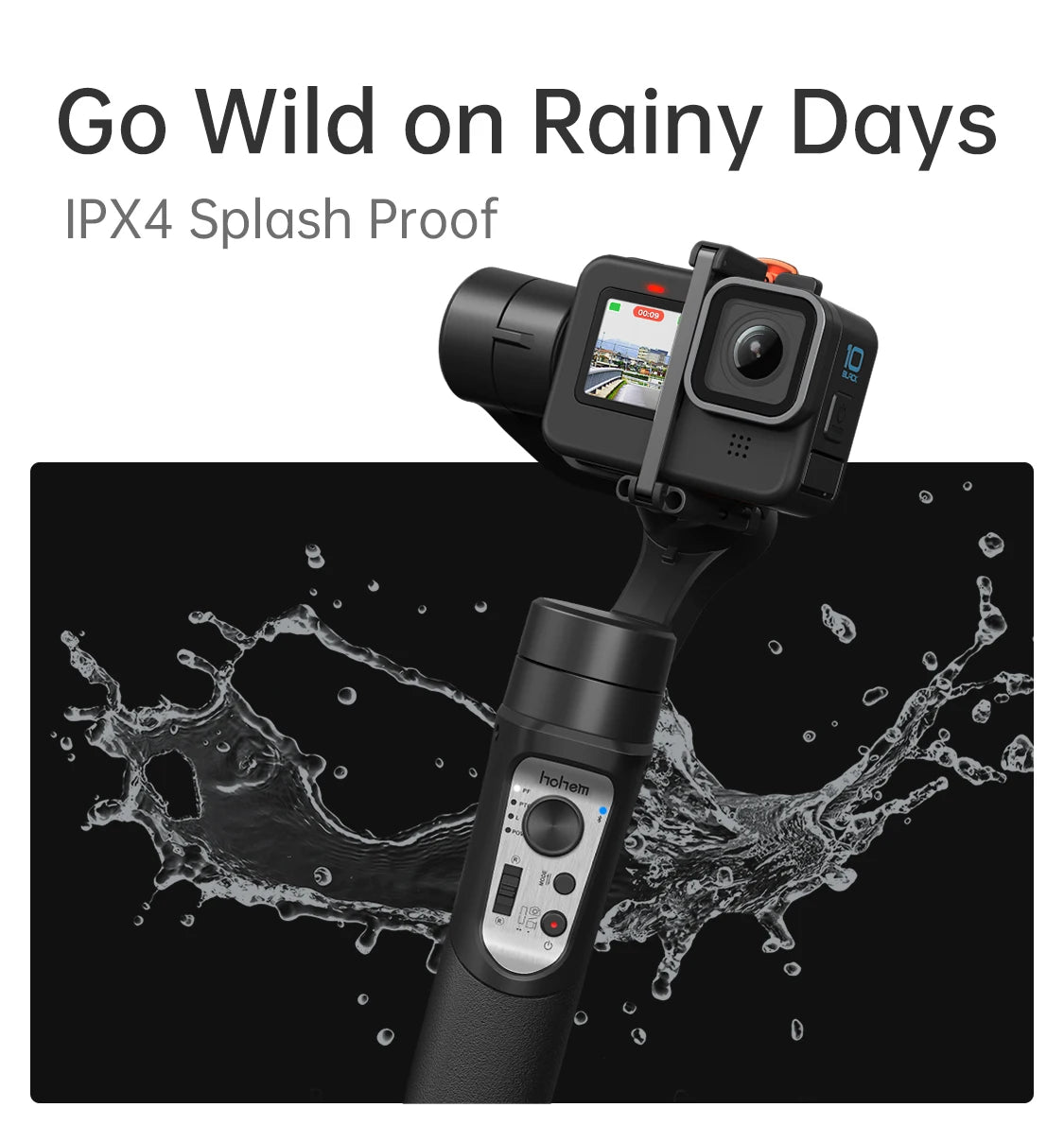 Hohem iSteady Pro 4 – Gimbal Estabilizador 3 Ejes para GoPro & Action Cams