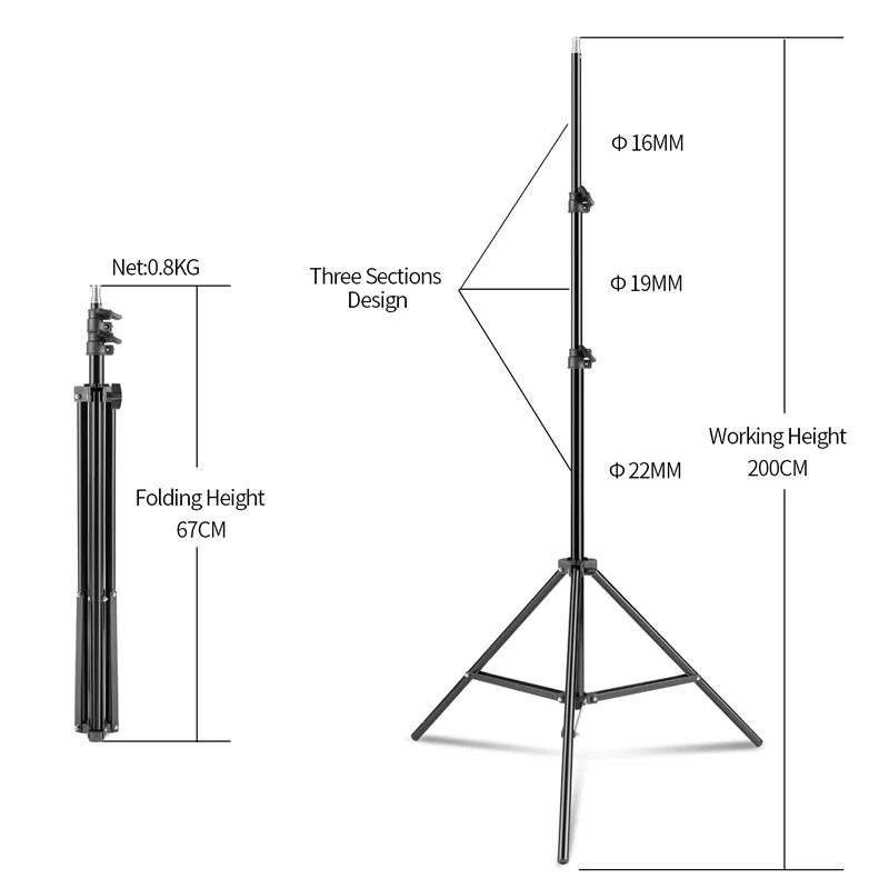 Photography Photo Studio Softbox Lighting Kit With 2.6x3M Background Frame 3pcs Backdrops Tripod Stand Reflector Board 4Umbrella