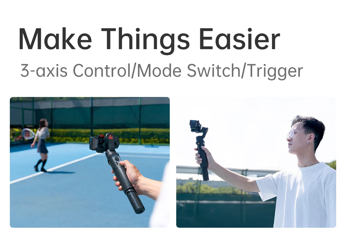 Hohem iSteady Pro 4 – Gimbal Estabilizador 3 Ejes para GoPro & Action Cams