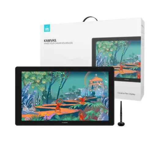 Huion Kamvas Pro 24 | Tableta Gráfica con Pantalla 23.8” 4K UHD, 140% sRGB y Lápiz Digital PW517