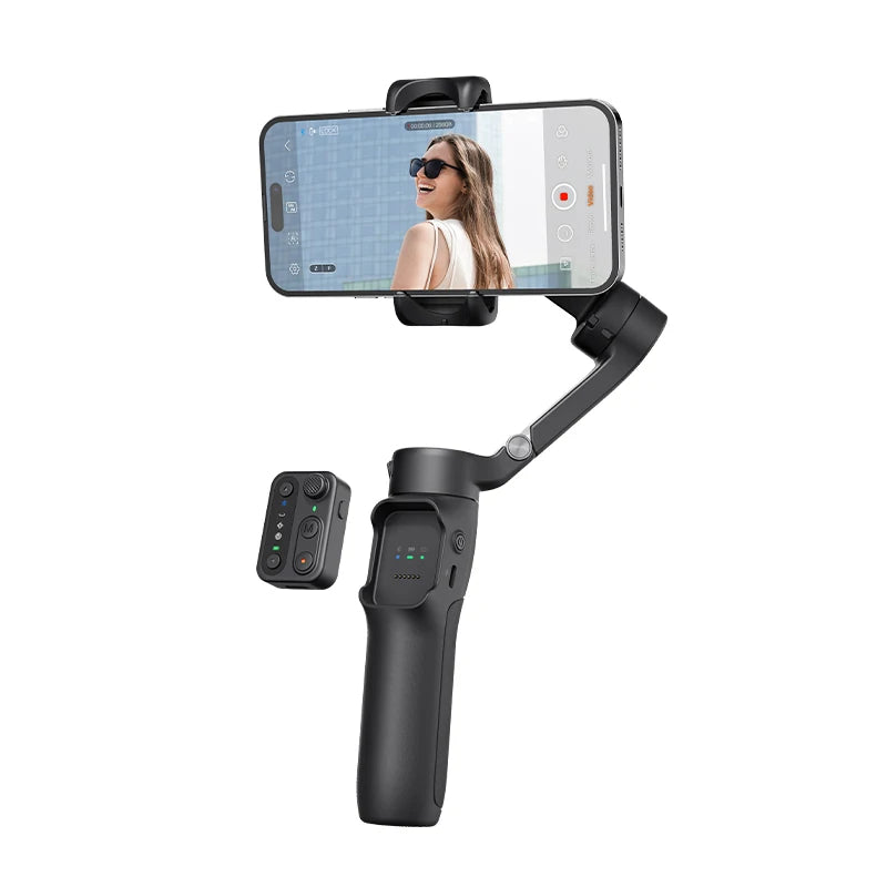Hohem iSteady X3 SE 3-Axi Gimbal Stabilizer with Remote Control and Foldable Phone Stabilizer for iPhone/Samsung/Xiaomi/HuaWeii