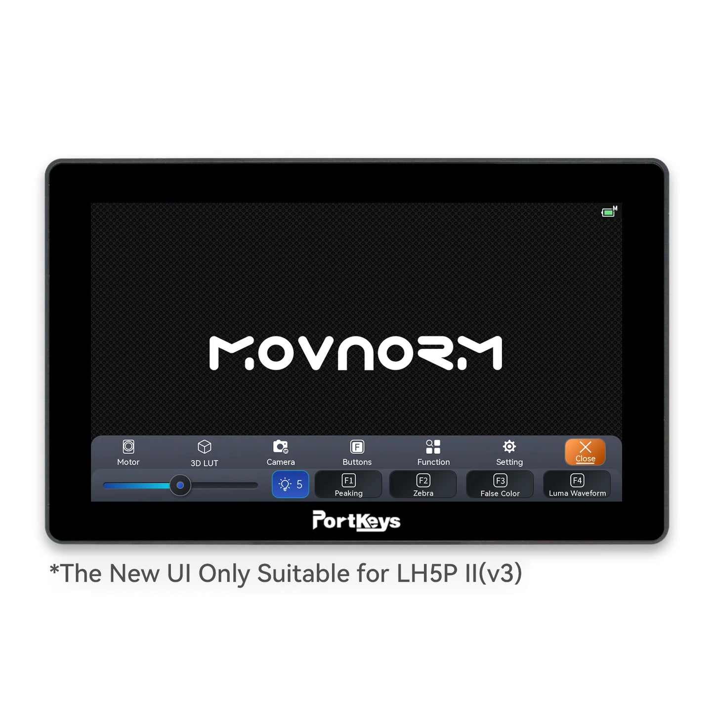 Portkeys LH5P II 5.5" 2000NIT Full HD 4K Touch Screen Monitor Metal Frame Bluetooth for Rec Key Sony Pansonic Canon BMPCC ZCam