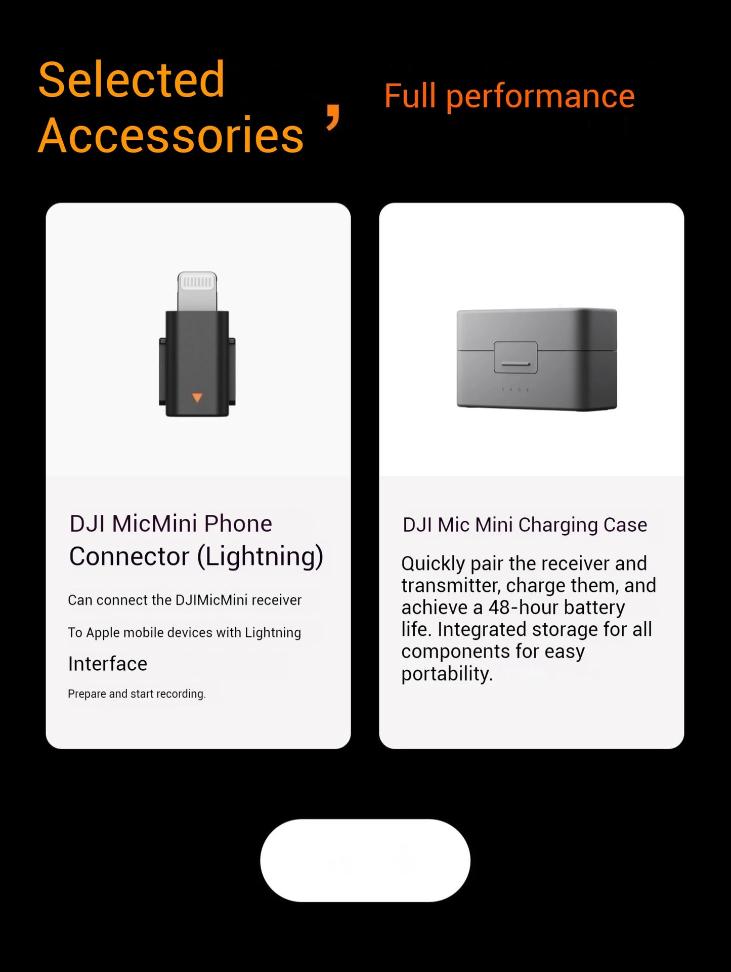 DJI Mic Mini (2TX + 1RX con Estuche de Carga) – 48h de Operación + Cancelación de Ruido Activa