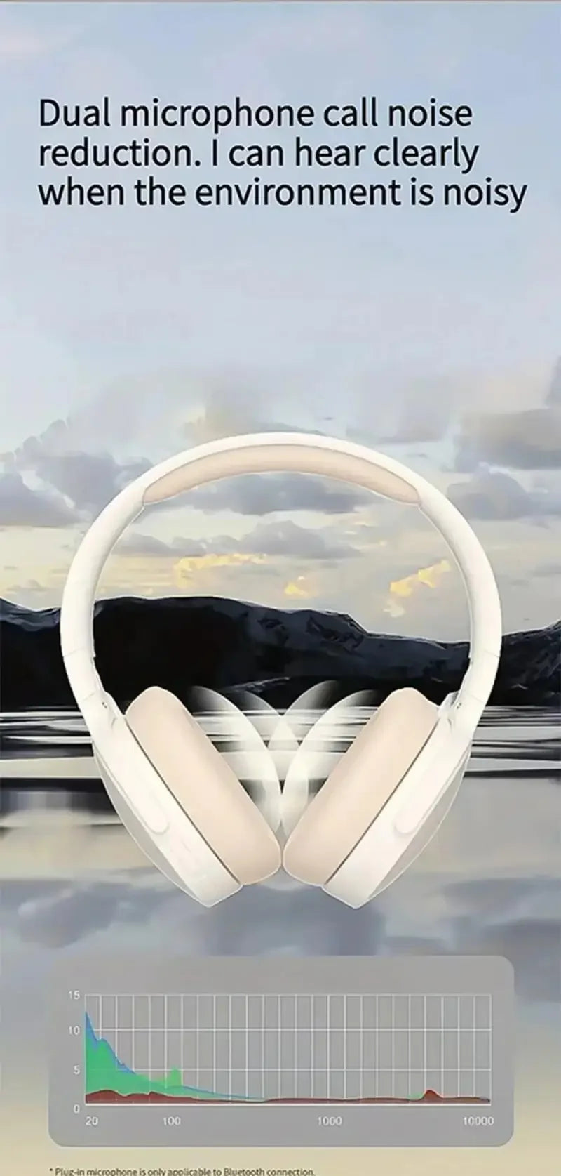 Xiaomi TWS Wireless Headset | Audífonos Bluetooth 5.3 Plegables con Hi-Fi Estéreo, Cancelación de Ruido y Batería de Larga Duración