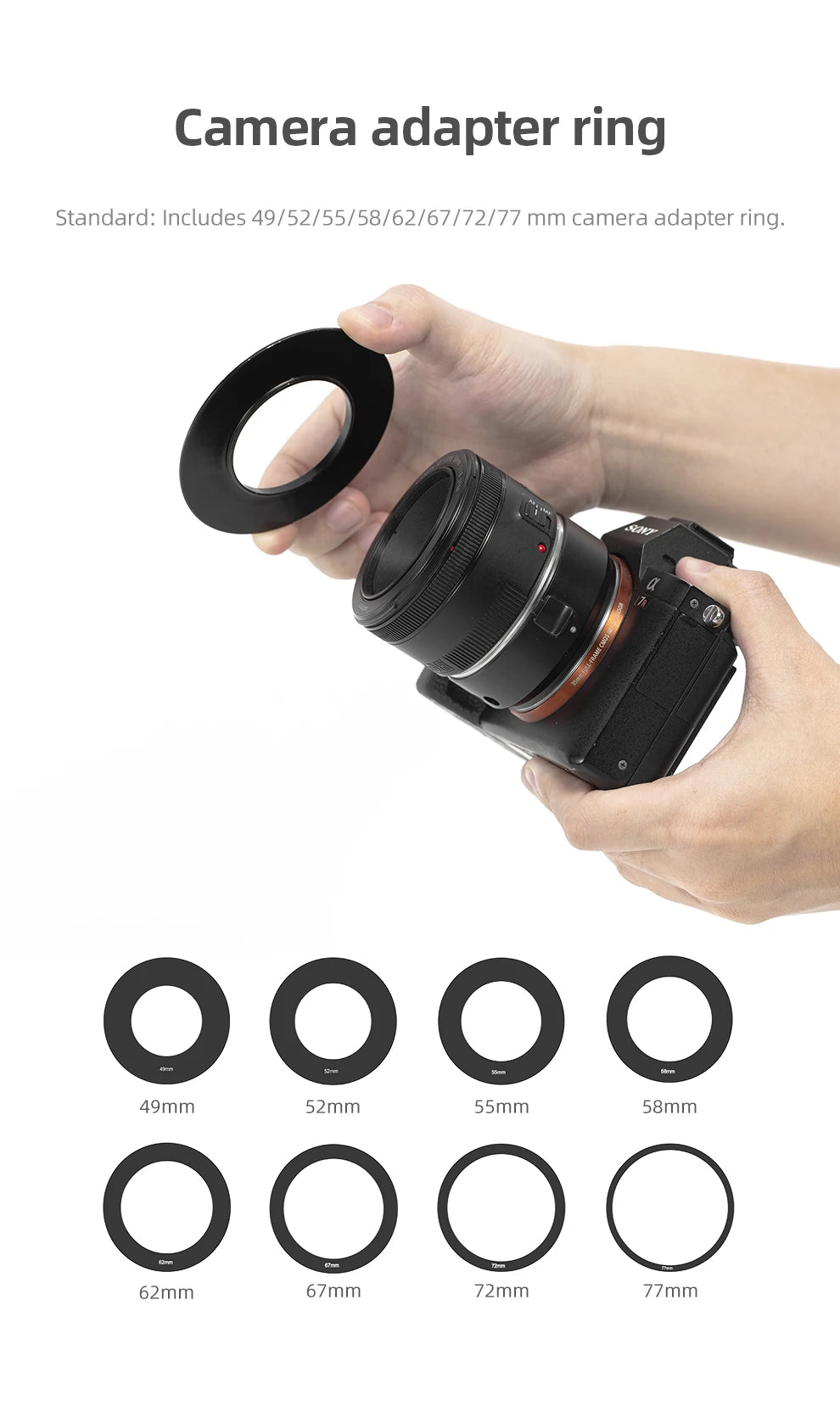 Teleprompter Portátil AMBITFUL Mini – Compatible con Smartphones y Cámaras