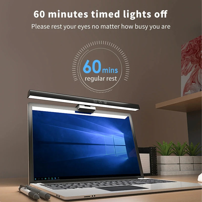 Xiaomi Mijia USB Screen Hanging Lights Stepless Dimming Curved Screen Monitor Light Bar RGB Background Atmosphere Desk Lamp NEW