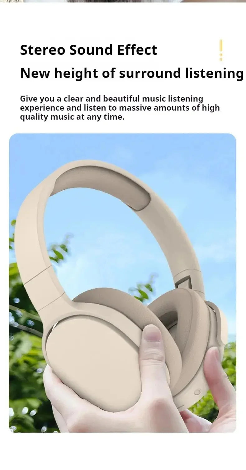 Sony Wireless Bluetooth 5.3 | Audífonos Plegables con Sonido Hi-Fi y Micrófono Integrado