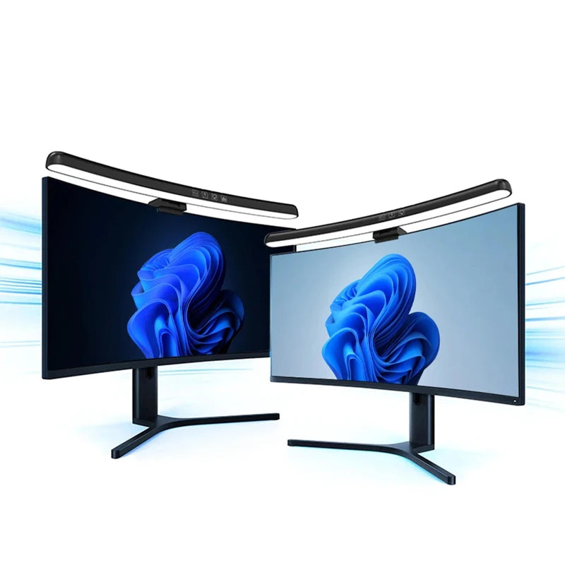 Xiaomi Mijia USB Screen Hanging Lights Stepless Dimming Curved Screen Monitor Light Bar RGB Background Atmosphere Desk Lamp NEW