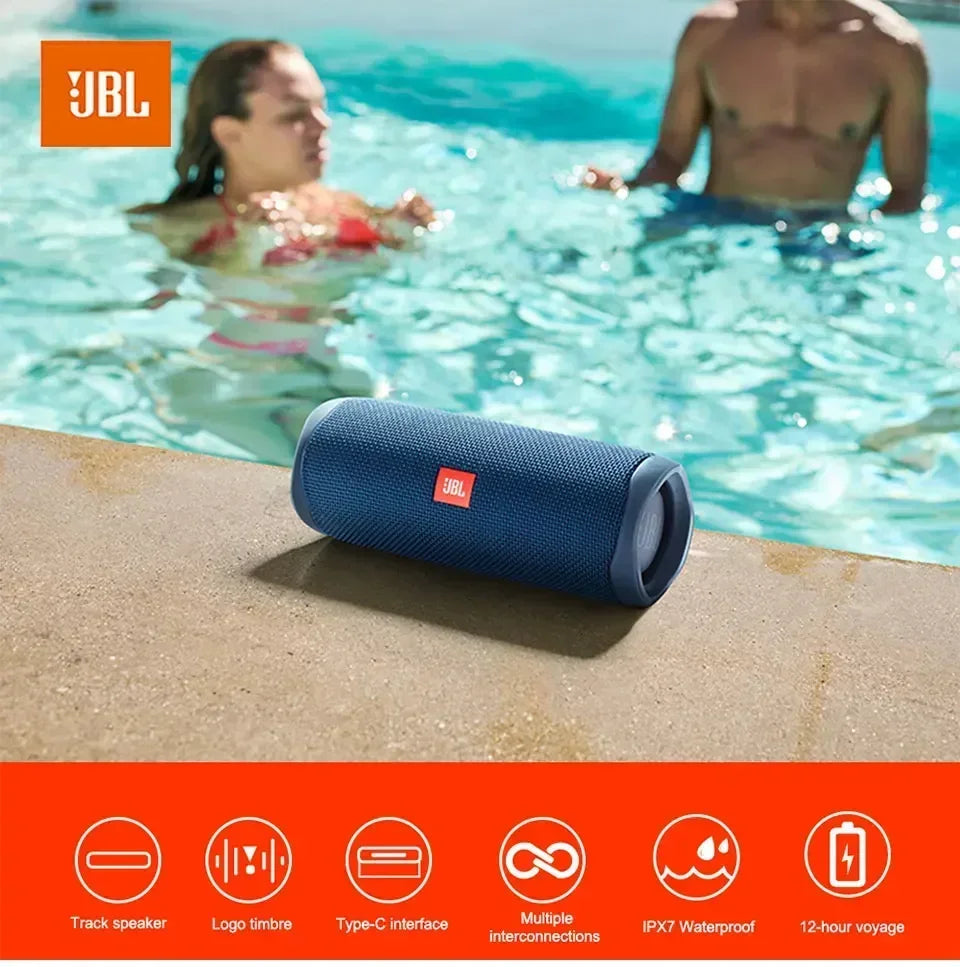 JBL Flip 5 Bluetooth Speaker Flip5 Mini Portable Waterproof Wireless BT Speaker Bass Stereo Music Outdoor Travel Party Speaker