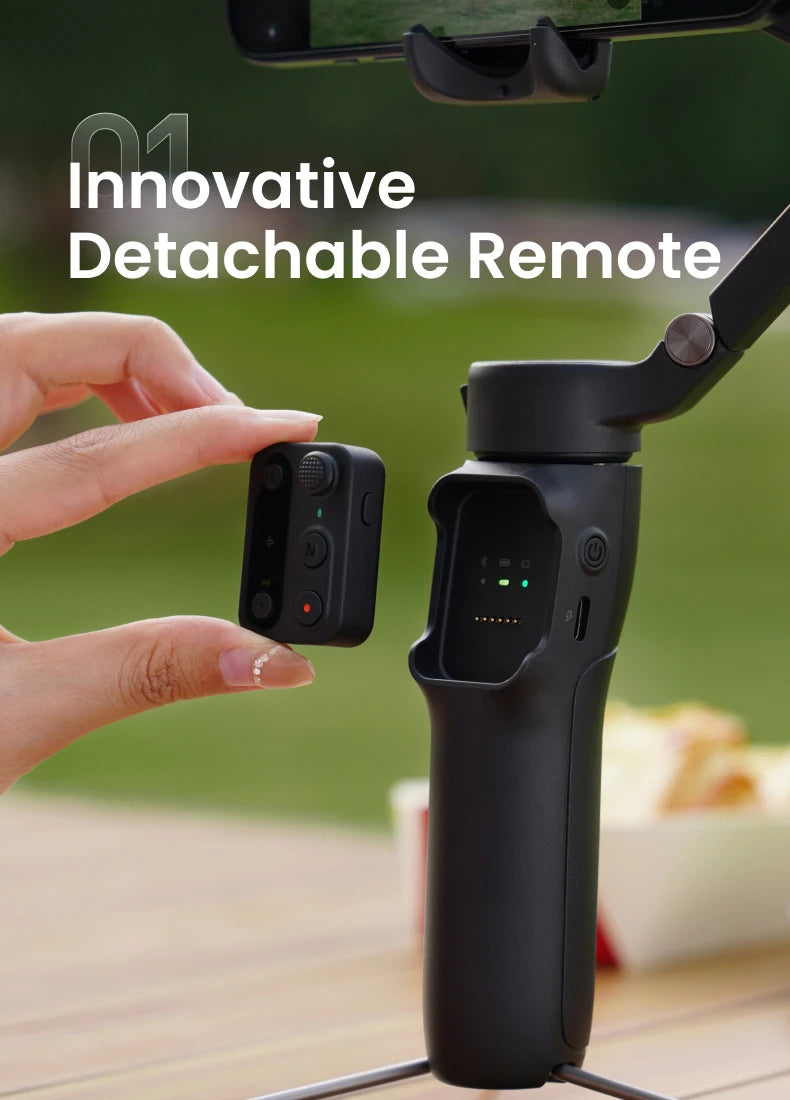 Hohem iSteady X3 SE 3-Axi Gimbal Stabilizer with Remote Control and Foldable Phone Stabilizer for iPhone/Samsung/Xiaomi/HuaWeii