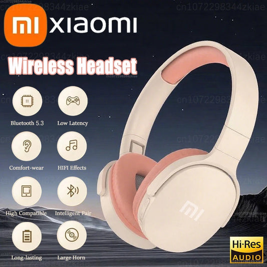 Xiaomi TWS Wireless Headset | Audífonos Bluetooth 5.3 Plegables con Hi-Fi Estéreo, Cancelación de Ruido y Batería de Larga Duración
