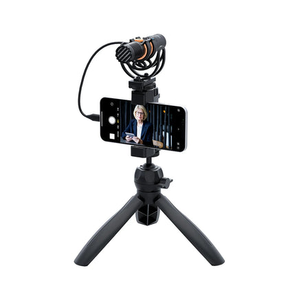 COMICA VM10 PRO – Micrófono Shotgun Cardioide On-Camera para Smartphones, Cámaras y GoPro