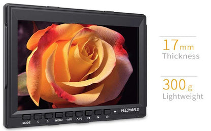 7 Inch Field Monitor HDMI Camera DSLR LCD IPS HD 1280x800 Video Assist External for Nikon Sony Canon Camera Gimbal FW759