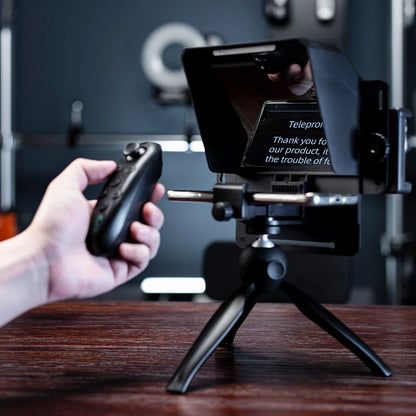 Teleprompter Portátil AMBITFUL Mini – Compatible con Smartphones y Cámaras