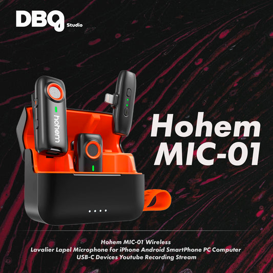 Hohem MIC-01: El micrófono que transforma tu smartphone en un estudio de grabación