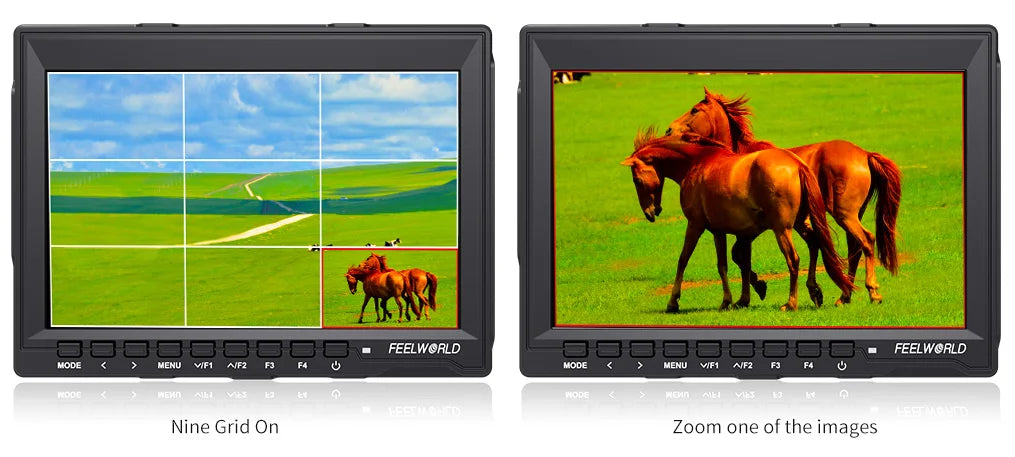7 Inch Field Monitor HDMI Camera DSLR LCD IPS HD 1280x800 Video Assist External for Nikon Sony Canon Camera Gimbal FW759