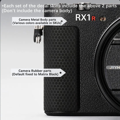 RX1RIII Customized Sticker For Sony RX1R III RX1RM3 Camera Decal Skin Vinyl Wrap Protective Film Coat RX1R3 RX1RIII DSC-RX1RM3