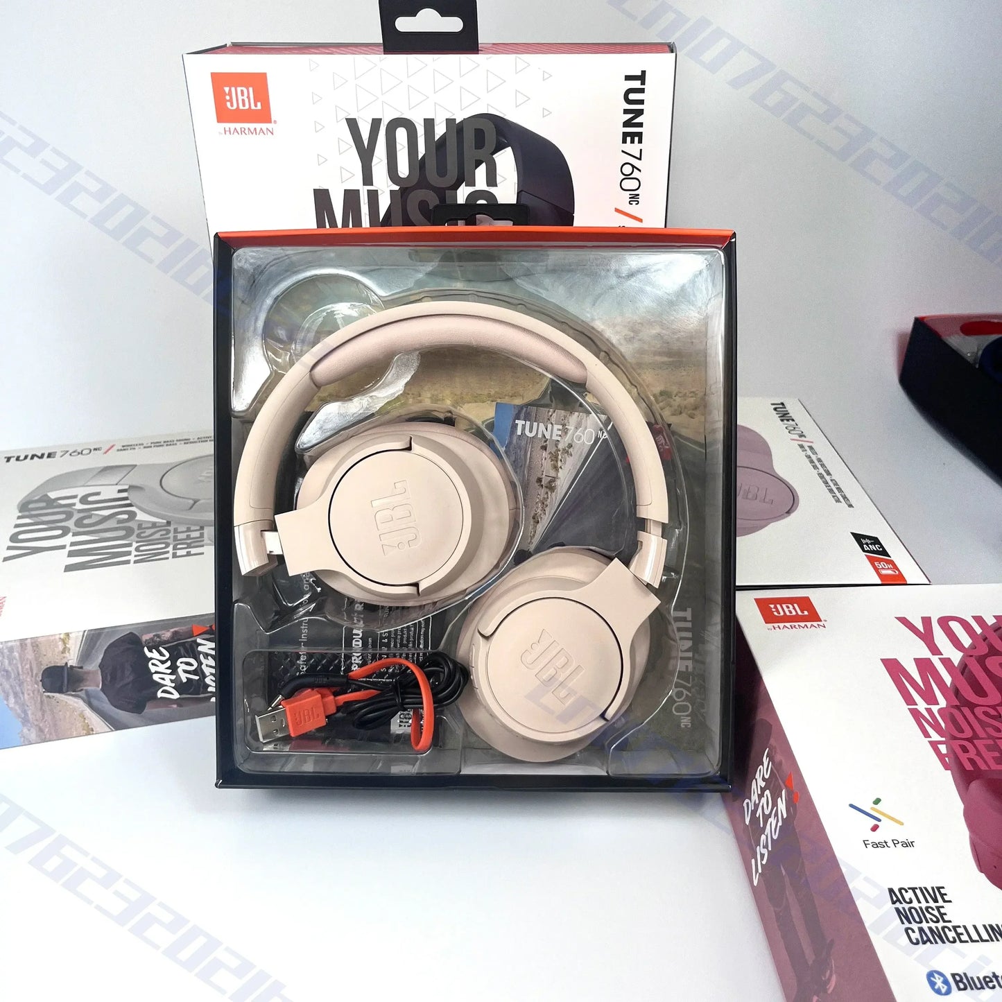 JBL Tune 760NC | Audífonos Inalámbricos Over-Ear con Cancelación Activa de Ruido