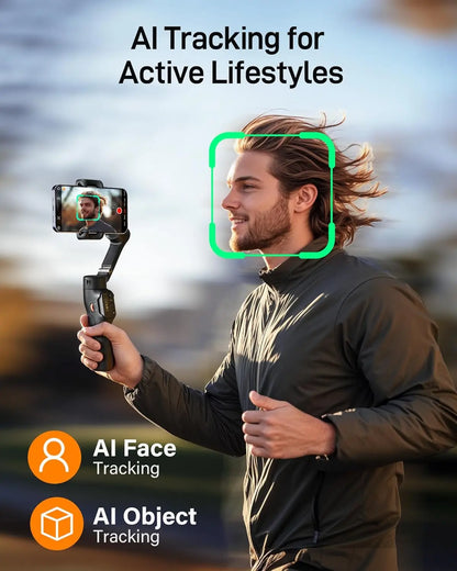 Hohem iSteady X3 SE 3-Axi Gimbal Stabilizer with Remote Control and Foldable Phone Stabilizer for iPhone/Samsung/Xiaomi/HuaWeii