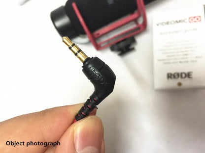 Rode VideoMic GO – Micrófono Shotgun Hipercardioide para Cámaras DSLR Canon, Nikon y Sony