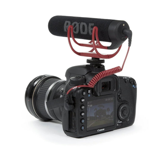 Rode VideoMic GO – Micrófono Shotgun Hipercardioide para Cámaras DSLR Canon, Nikon y Sony
