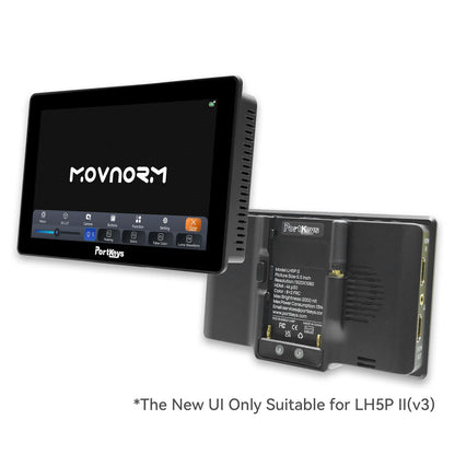 Portkeys LH5P II 5.5" 2000NIT Full HD 4K Touch Screen Monitor Metal Frame Bluetooth for Rec Key Sony Pansonic Canon BMPCC ZCam