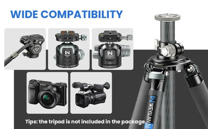 WEYLLAN Universal Tripod Extension Arm Carbon Fiber Detachable Extender Horizontal Centre Column for Tripod 40cm Pole Arm Rod