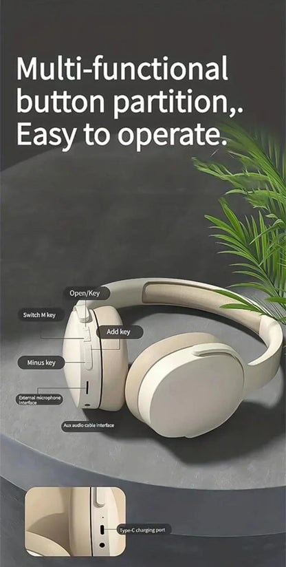 Xiaomi TWS Wireless Headset | Audífonos Bluetooth 5.3 Plegables con Hi-Fi Estéreo, Cancelación de Ruido y Batería de Larga Duración