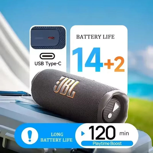 JBL FLIP 7 | Parlante Bluetooth Portátil IP68 a Prueba de Agua con Potentes Bajos Hi-Fi