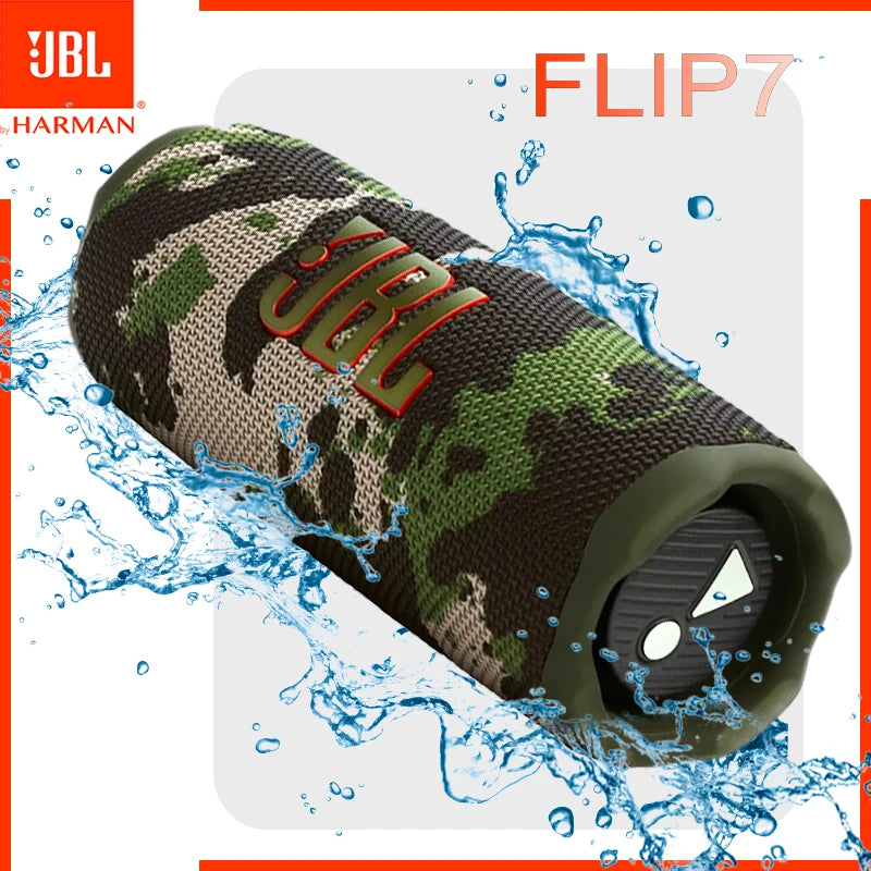 JBL FLIP 7 | Parlante Bluetooth Portátil IP68 a Prueba de Agua con Potentes Bajos Hi-Fi