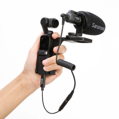 OYA BY-K6 – Cable Adaptador de Audio 3.5mm TRS a USB-C para DJI OSMO Pocket 1/2