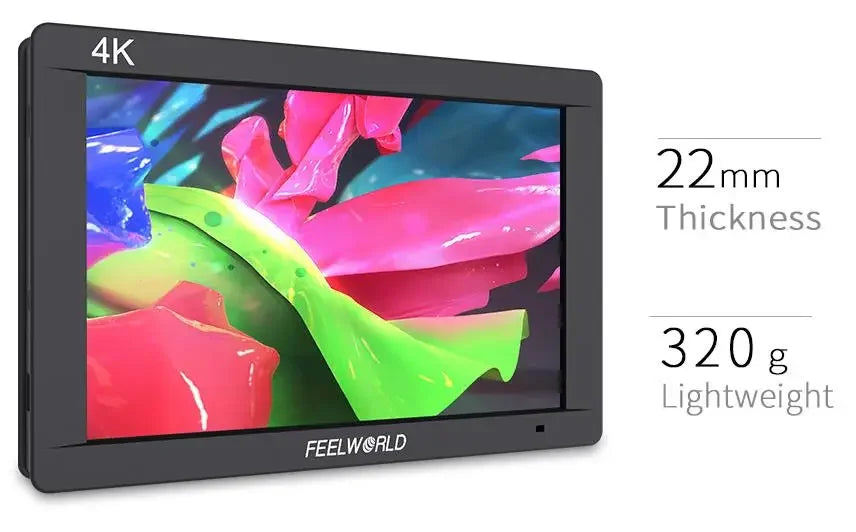 Feelworld FW703 3G SDI 4K HDMI Camera Field Monitor 7 Inch IPS Full HD 1920x1200 Portable DSLR Monitor for Sony Nikon Canon