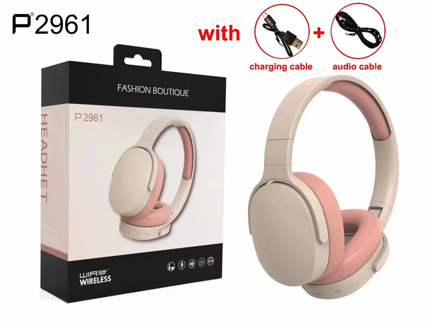 Sony Wireless Bluetooth 5.3 | Audífonos Plegables con Sonido Hi-Fi y Micrófono Integrado
