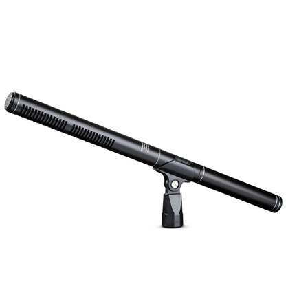 HTDZ HT-81 – Micrófono Shotgun Cardioide de Condensador para Entrevistas y Cámaras DSLR