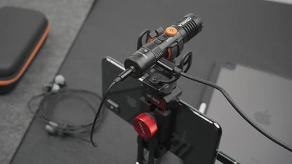 COMICA VM10 PRO – Micrófono Shotgun Cardioide On-Camera para Smartphones, Cámaras y GoPro