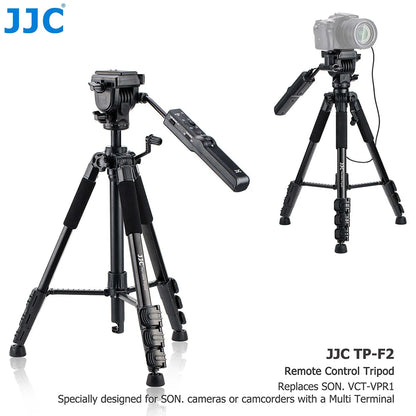 Video Remote Control Tripod for Sony FDR-AX53 AX43 AX33 HDR-CX405 CX455 CX440 Camcorder Handycam RX10M4 RX10M3 RX100M7 RX100M6