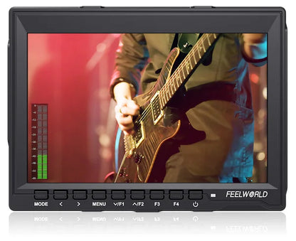 7 Inch Field Monitor HDMI Camera DSLR LCD IPS HD 1280x800 Video Assist External for Nikon Sony Canon Camera Gimbal FW759