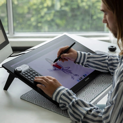 Huion Kamvas Pro 24 | Tableta Gráfica con Pantalla 23.8” 4K UHD, 140% sRGB y Lápiz Digital PW517