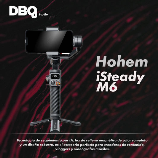 Hohem iSteady M6: estabilización profesional con inteligencia artificial