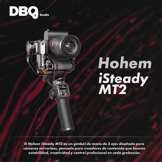 Hohem iSteady MT2: estabilización avanzada para cámaras mirrorless
